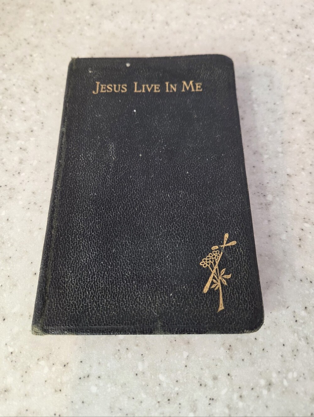 Vintage 1947 Jesus Live In Me St Therese Virgin Mary Catholic Prayer Book